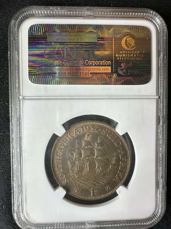 1937***Penny***MS62BN***so difficult to find in Mint State