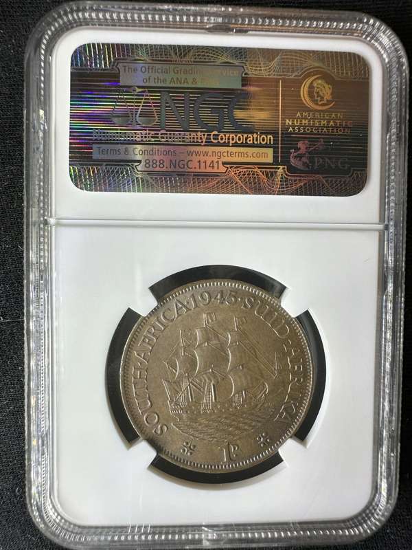 1945***Penny***UNC details***Corrosion