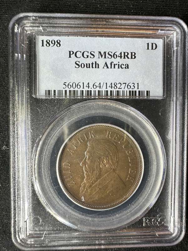 1898***1D***MS64RB***Wow, brilliant uncirculated