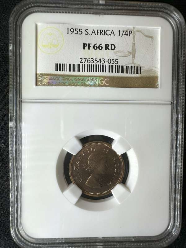 1955***1/4P***PF66RD***decent grade , very collectable
