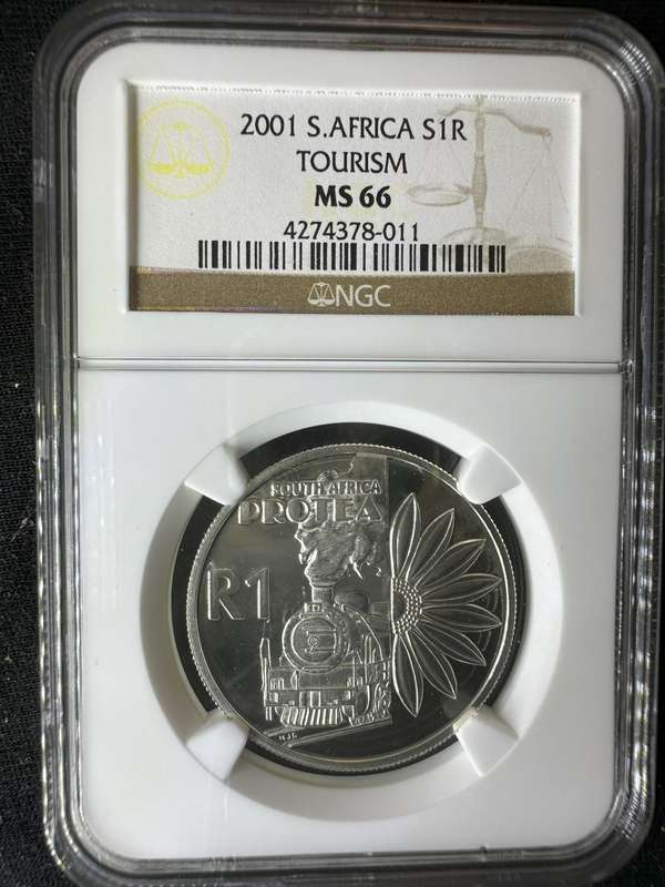 2001***S1R Tourism***MS66***buy your coins graded