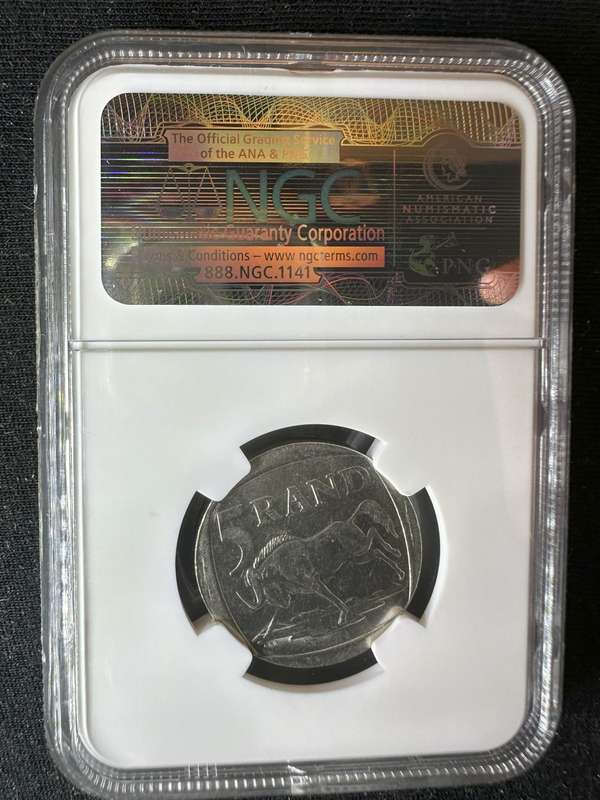 2000***Mandela Smiley***MS61***buy your coins graded