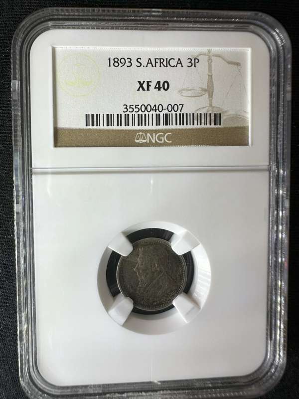 1893***3P***XF40***Collectable