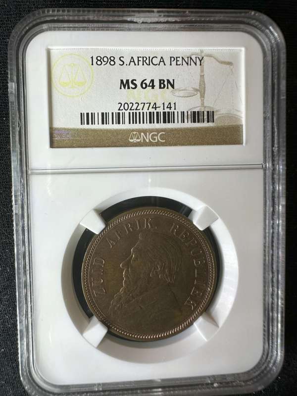 1898***Penny***MS64BN***Wow, brilliant uncirculated
