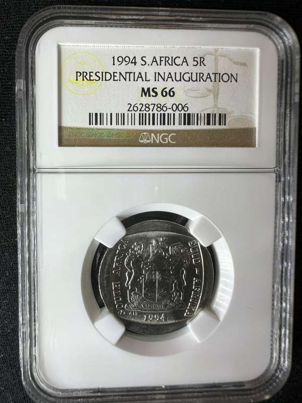 1994***Inauguration***MS66***high grade