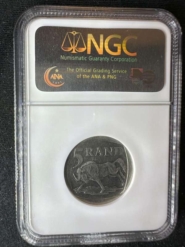 2000***Mandela Smiley***XF45***buy your coins graded