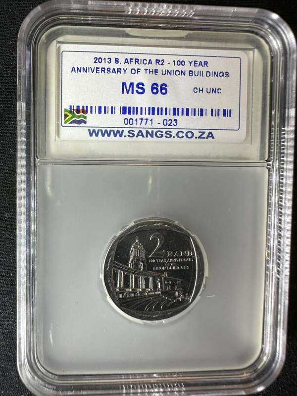 2013***R2 union building anniversary 100yr***MS66***Seldom on offer