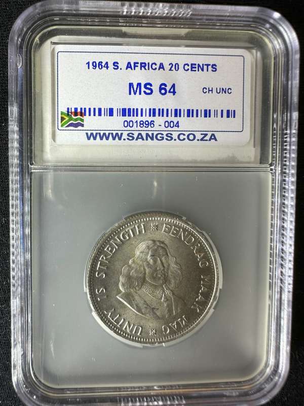 1964***20C***MS64***buy your coins graded