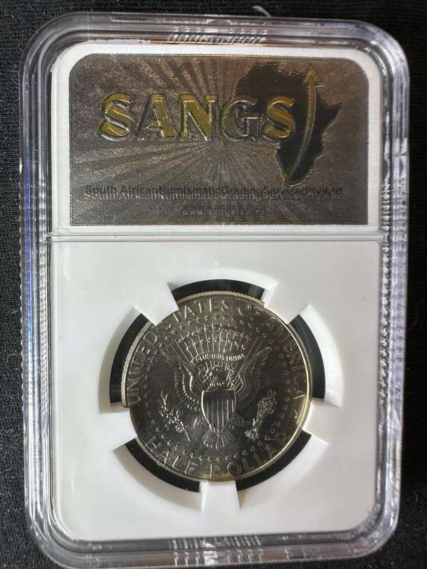 2012***USA half dollar mandela fantasy***MS65 grade of reverse***great price