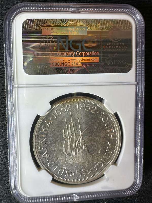 1952***5S capetown founding***PF66***buy your coins graded