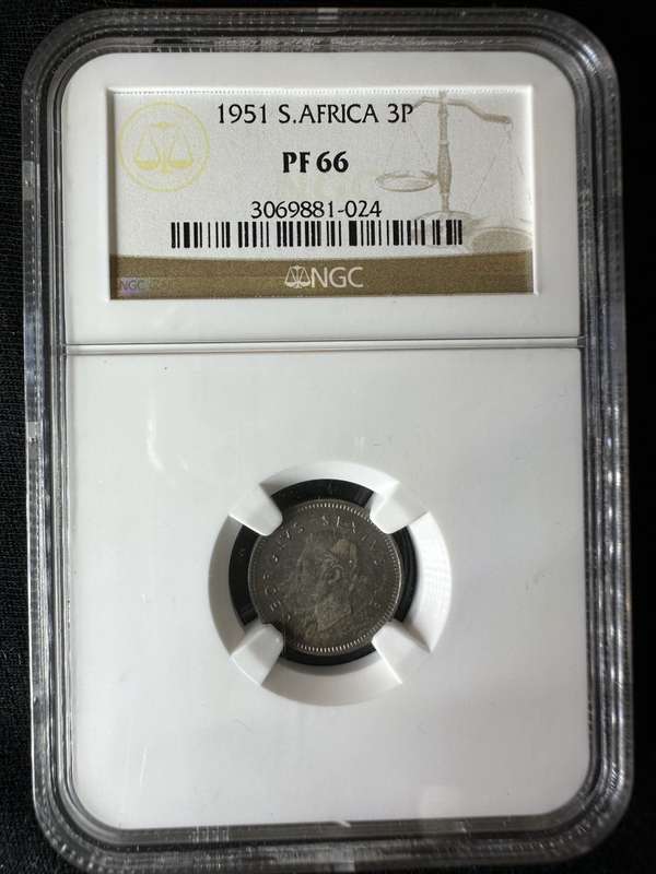1951***3P***PF66***it is costly to grade - great price