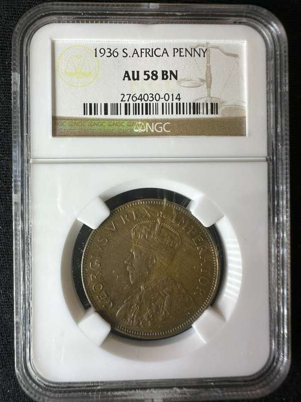 1936***Penny***AU58BN***Cheapest AU58