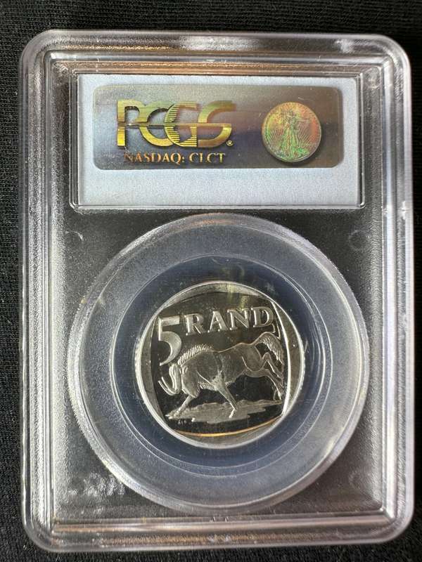 2000 Mandela Smiley PR65DCAM Graded Coin