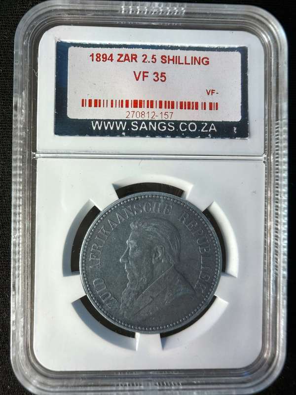 1894***2.5S***VF35***VF condition per SANGS