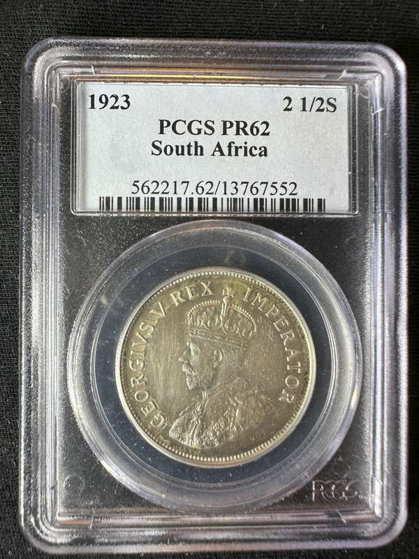 1923***2.5 Shilling ***PR62***WOW get it while it is available