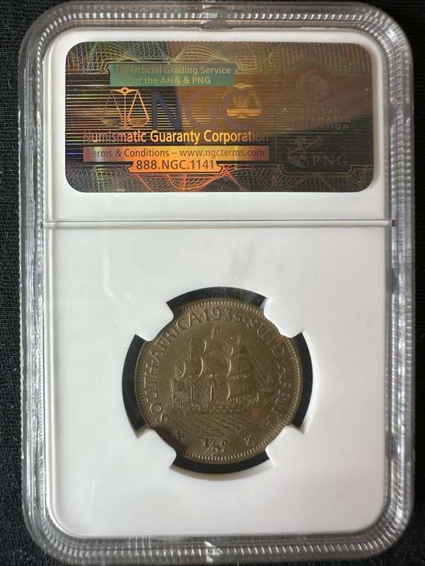 1935***1/2P***MS62BN***Scarce