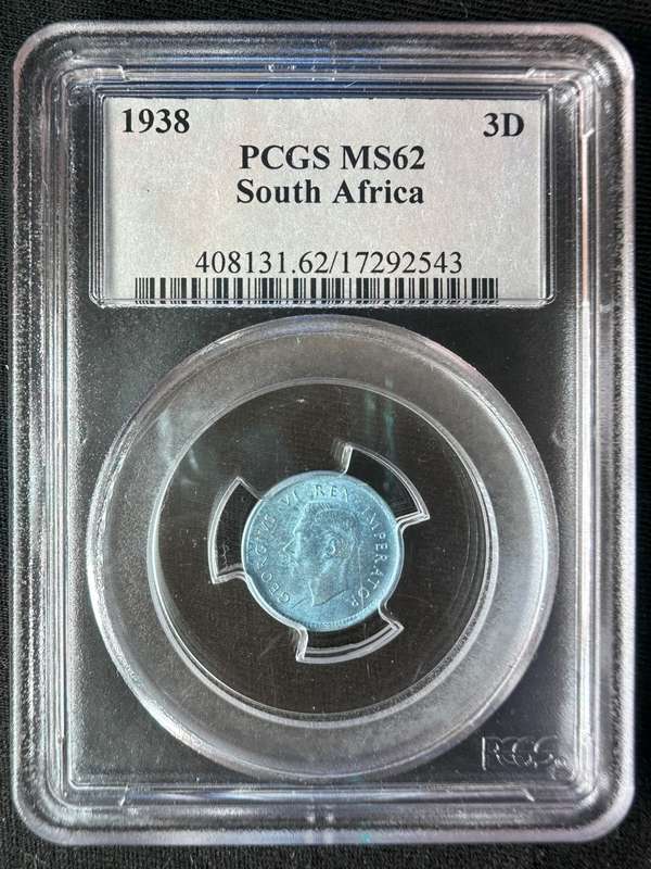 1938***3P***MS62***PCGS graded decent strike