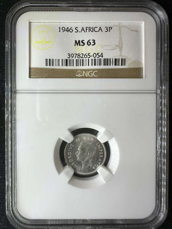 1946***3P***MS63***NGC beautiful coin, clear fields