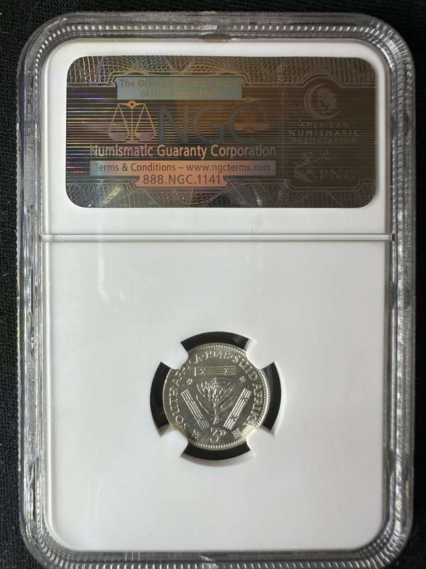 1948***3P***MS61BN***NGC graded credible grade clear fields