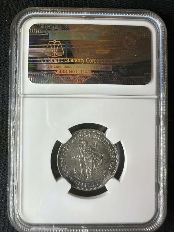 1934***Shilling***MS63***Belongs in a top collection