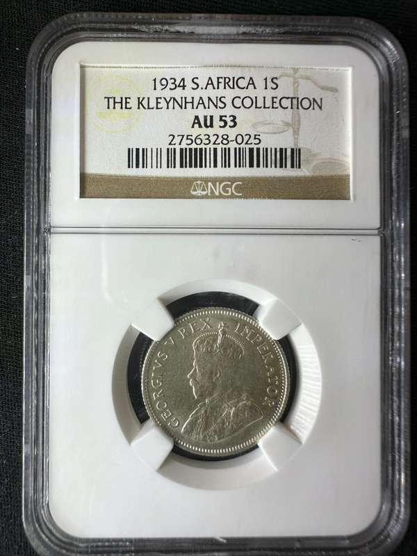 1934***Shilling***AU53***Kleinhans collection
