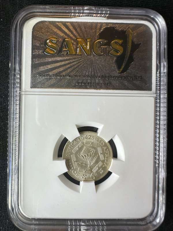1942***6P***MS63***SANGS graded good grade