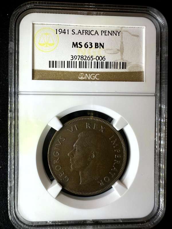 1941***Penny***MS63BN***NGC