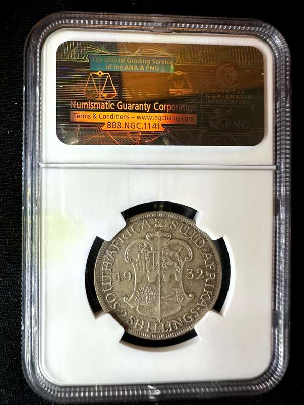 1932***2 Shilling***MS62***NGC   remick collection