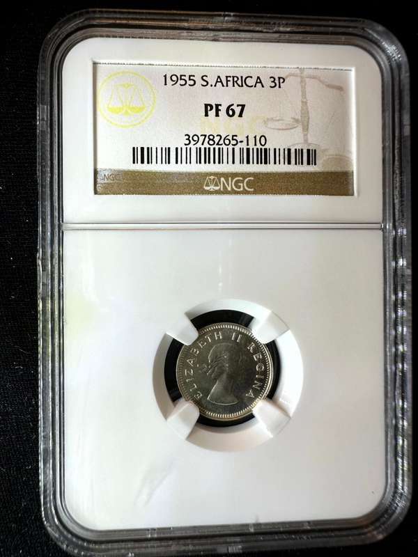 1955***3P***PF67***NGC   TOP GRADE