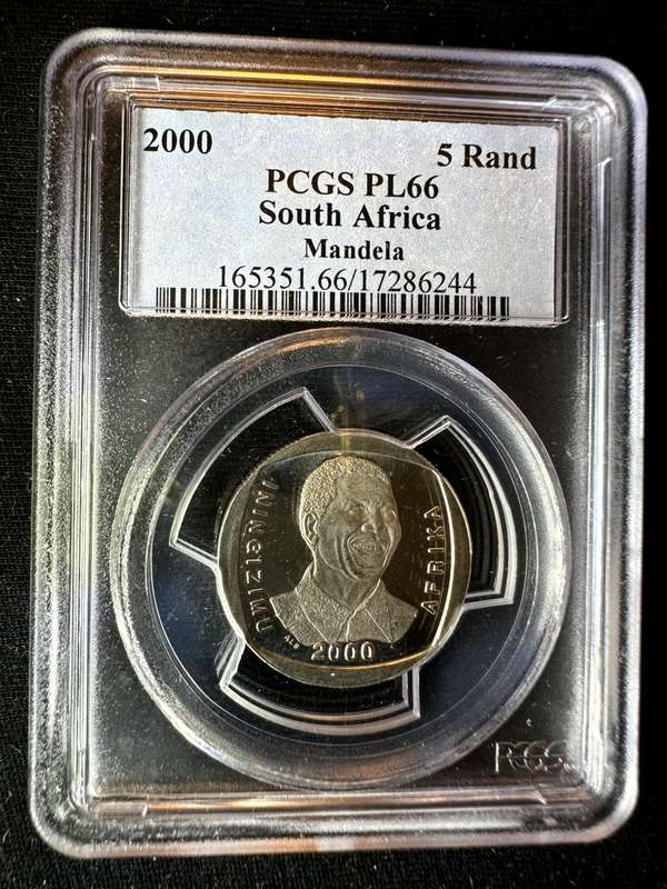 2000***Mandela Smiley***PL66***PCGS