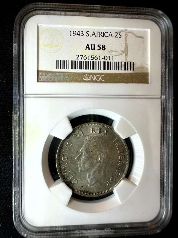 1943***2S***AU58***NGC