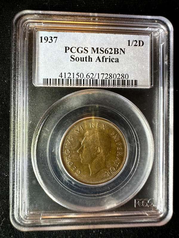 1937***1/2P***MS62BN***PCGS