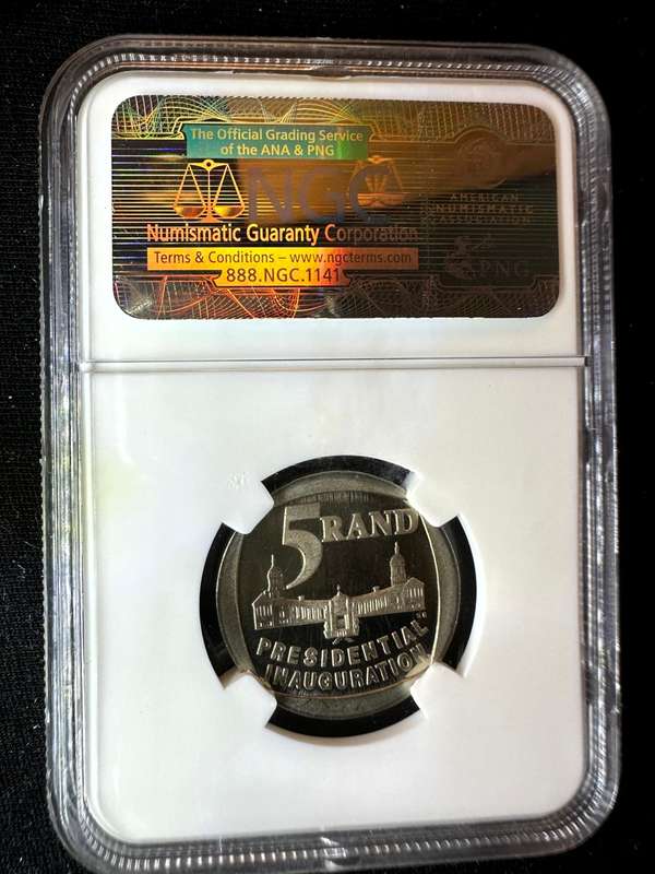 1994***R5 Presidental Inauguration ***PF68 ultra cameo***NGC