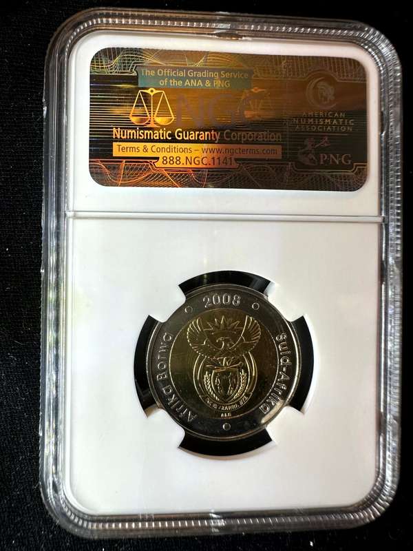 2008***Mandela Birthday***MS66***NGC