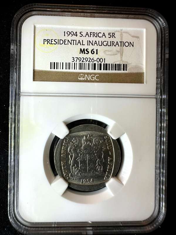 2000***Mandela Smiley***MS61***NGC