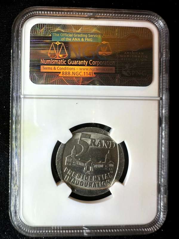 2000***Mandela Smiley***MS61***NGC