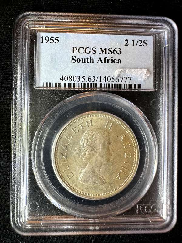 1955***2.5S***MS63***PCGS