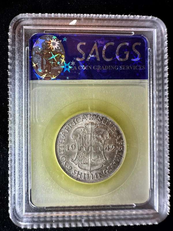 1942***2S***AU53***SACGS scarce slab, decent graders