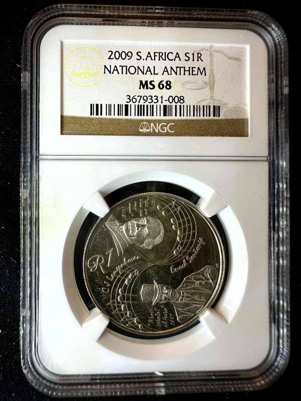 2009***Silver R1 Anthem***MS68***NGC