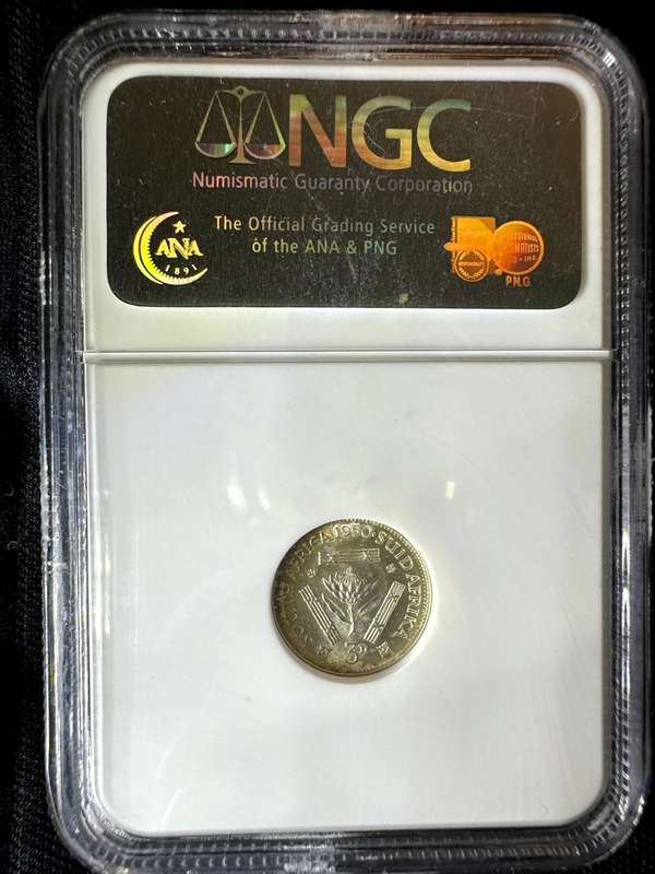 1950***3P***MS63***NGC bakewell collection
