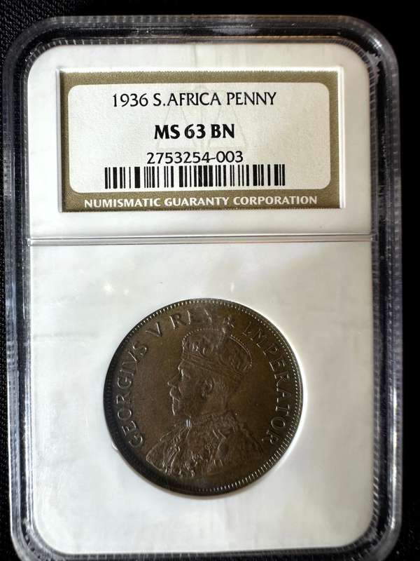 1936***Penny***MS63BN***Regrade candidate