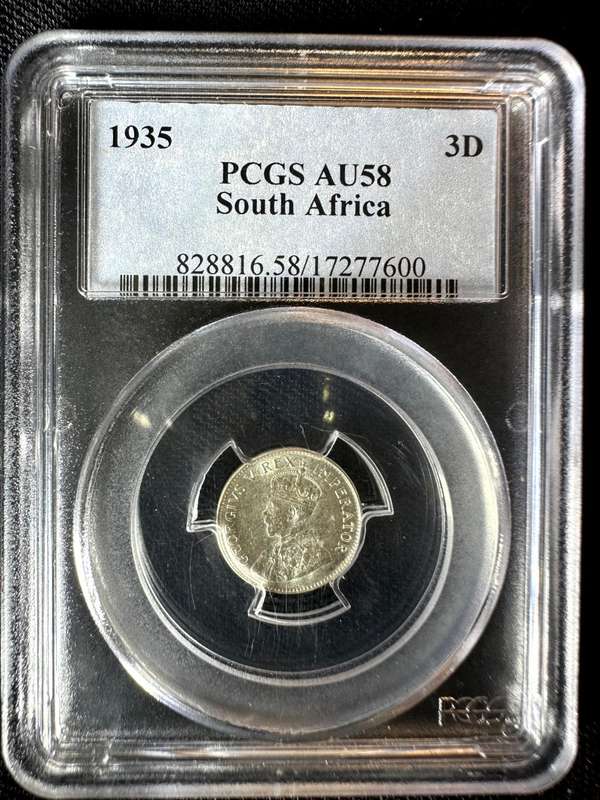 1935***3P***AU58***NGC