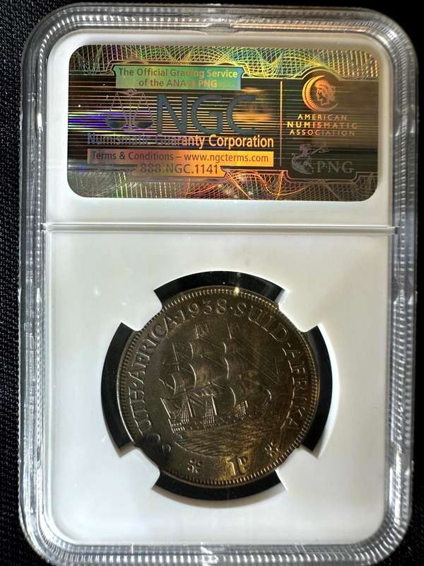 1938***Penny***AU58BN***NGC