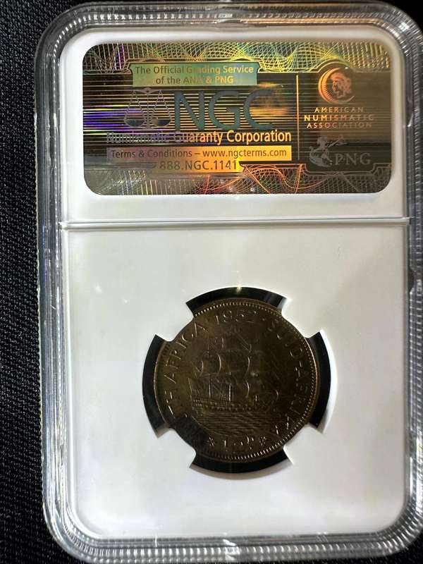 1952***1/2P***MS63RB***NGC
