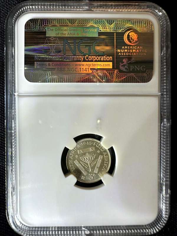 1945***3P***MS61***NGC