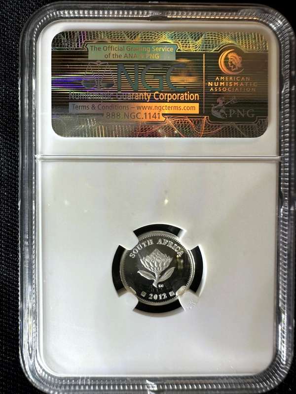 2012***2.5c Gautrain***PF70***NGC Perfect coin