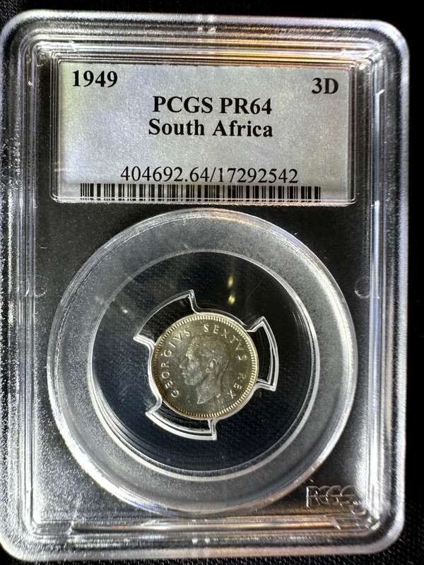 1949***3P***PF64***PCGS mintage of only 800