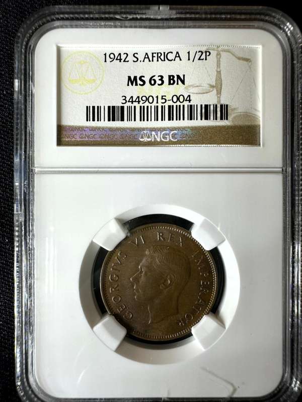 1942***1/2P***MS63BN***NGC