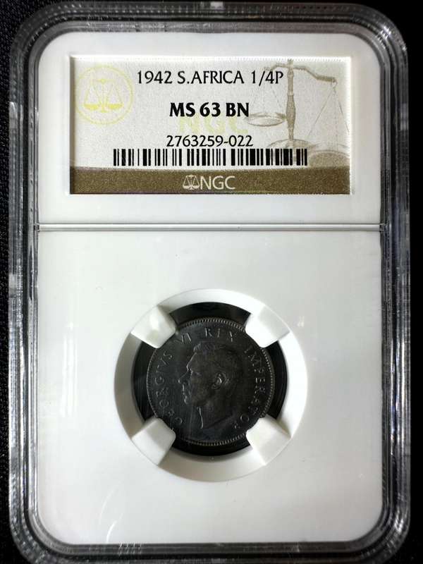 1942***1/4P***MS63BN***NGC