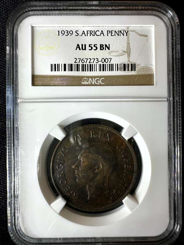 1939***Penny***Au55BN***NGC
